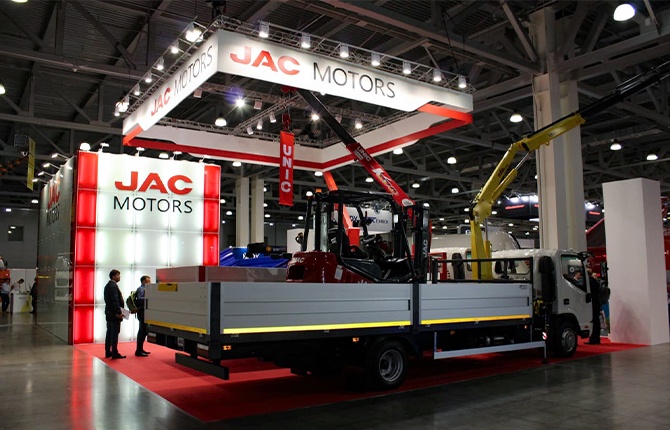 Салон JAC в Караганде